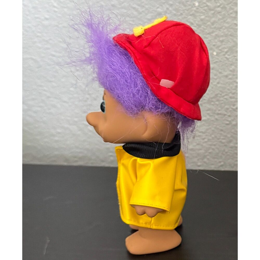 vintage RUSS troll, with purple hair